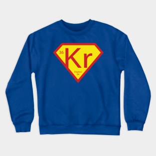 Krypton, A Super Element Crewneck Sweatshirt